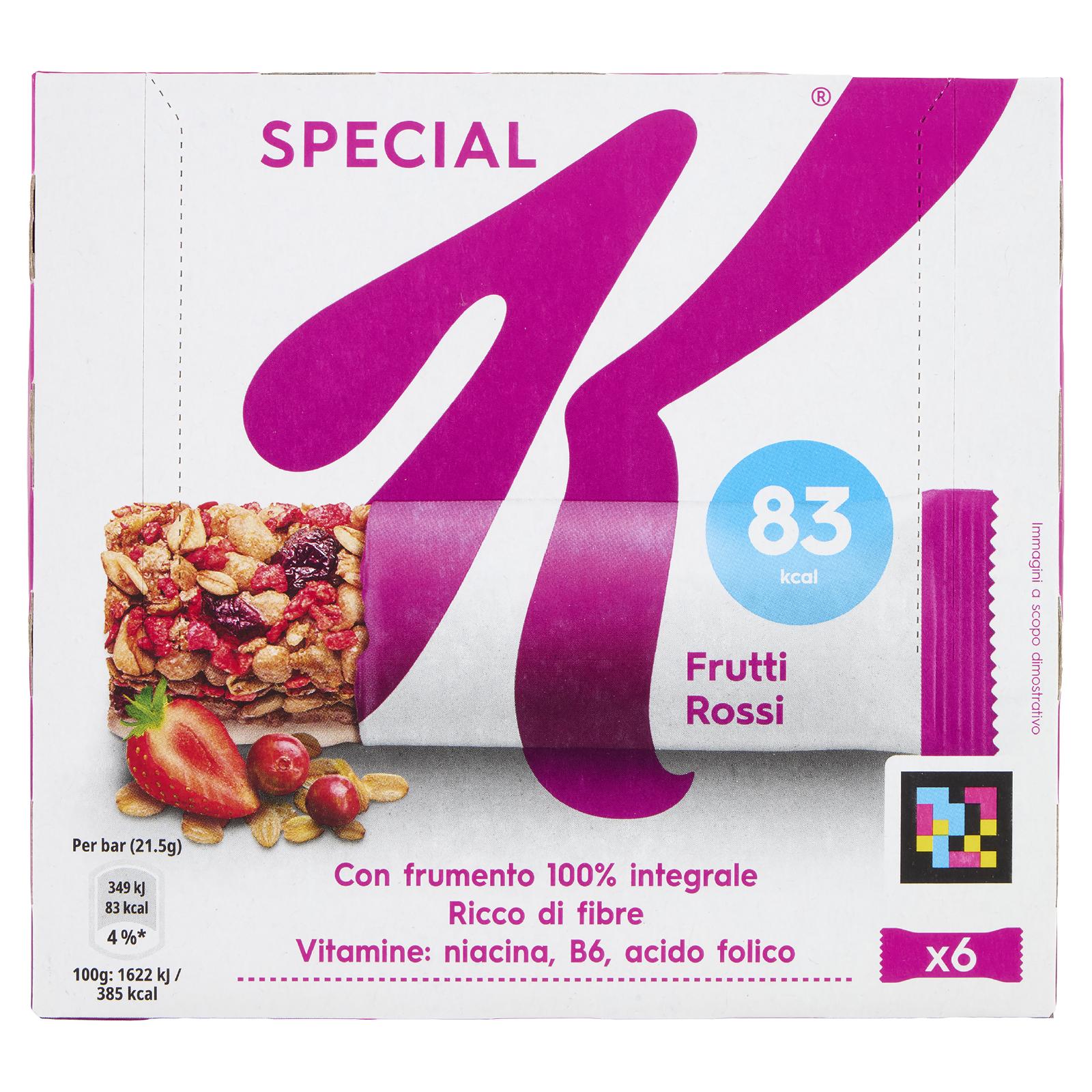 Kellogg's Special K Frutti Rossi 6 x 21,5 g