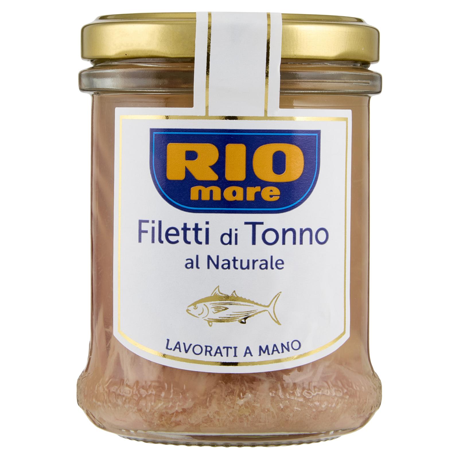 Rio mare Filetti di Tonno al Naturale 180 g